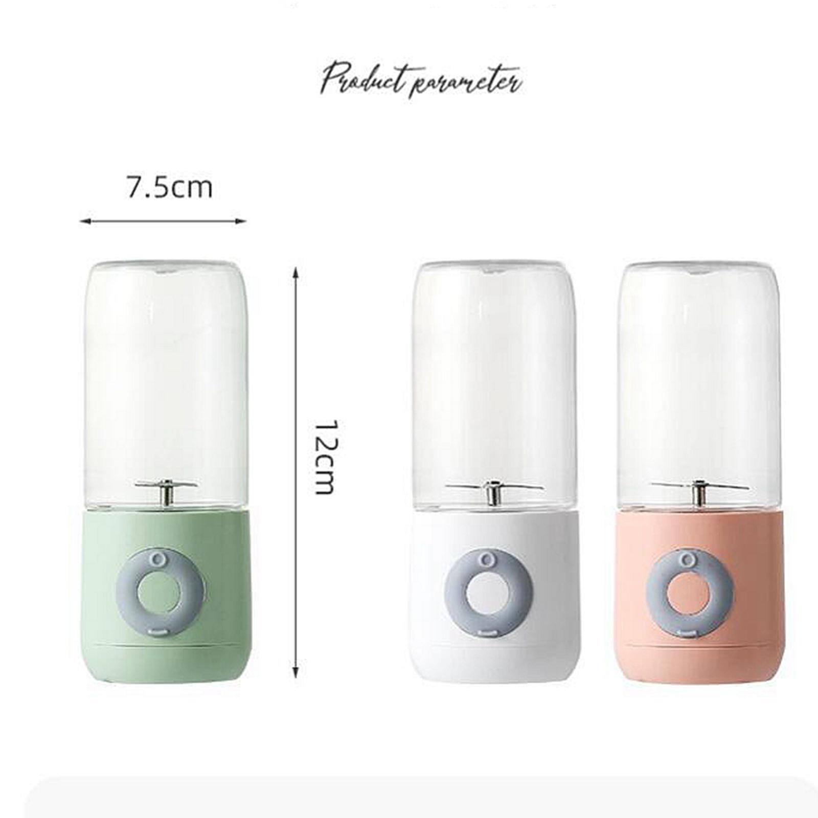 Portable Blender Mini Personal Blender, Juicer Blender Smoothie Maker Cordless Small Juicer Cup Mixer, USB Rechargeable 500ml, Home Travel Office