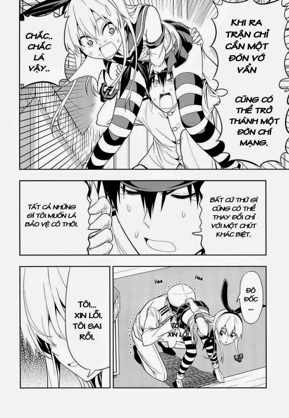 Kantai Collection -Kancolle- Tricking And Sexual Harassing Shimakaze, Who Wants To Become Faster Chapter 0 - Trang 8