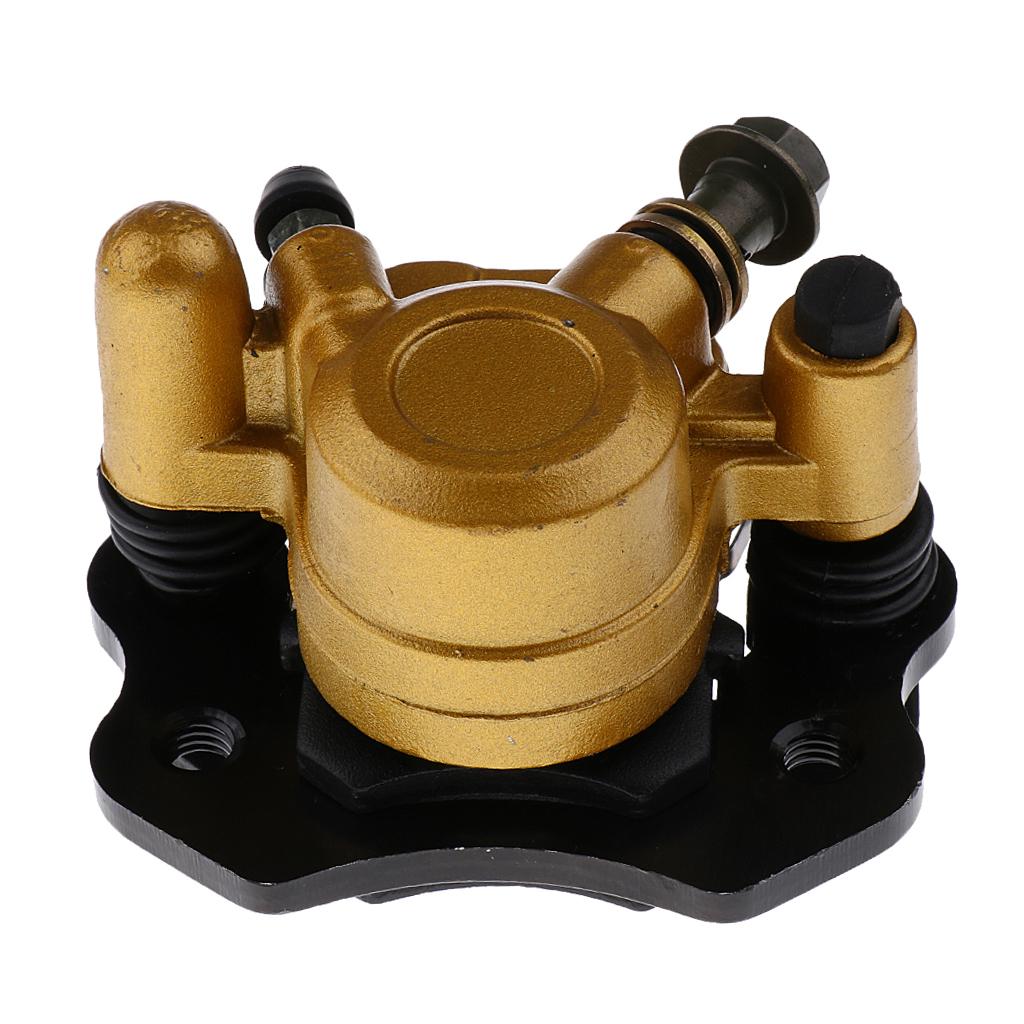 2xBrake Pump Calipers Front Disc Brake Pump Set in Gold for ATV Motorcycle
