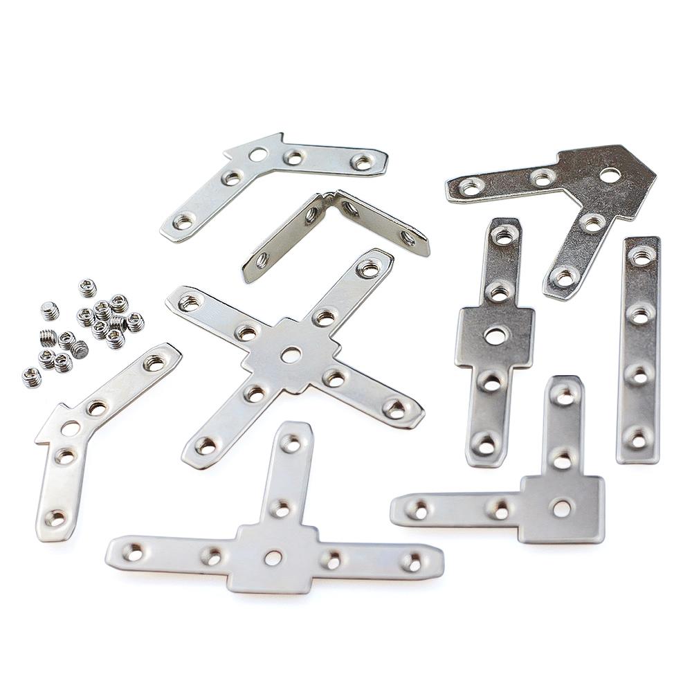 10pcs OpenBuilds MakerLink 90 Hidden/2 Way/3 Way/4way/Quad/60 Góc/90 Góc/120 Góc/135 góc