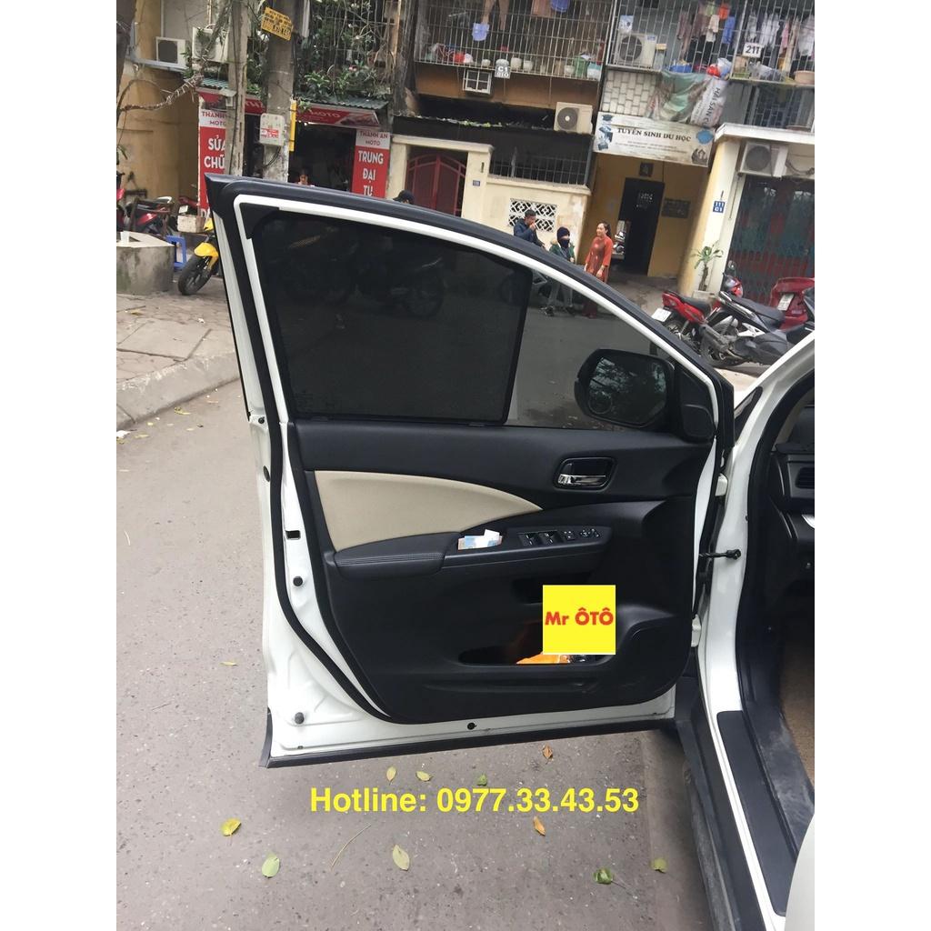 Rèm Che Nắng Xe Honda CRV 2014-2017 Hàng Loại 1. Cam Kết Vải Dày Dặn, Chuẩn Khít Theo Xe