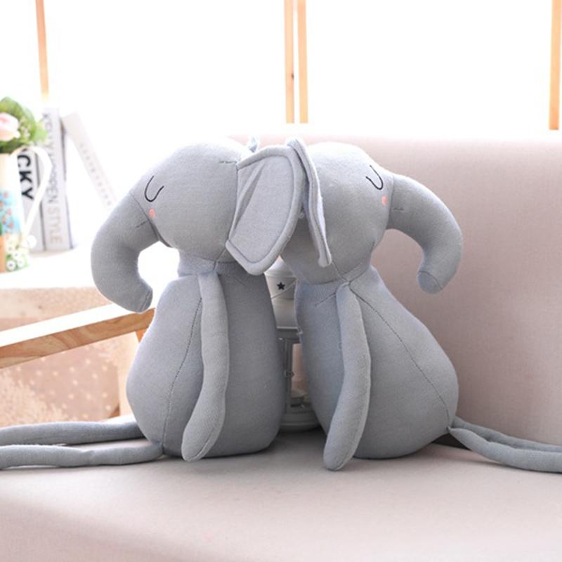 Chú Voi Dễ Thương Thỏ Gối Cho Bé Gái Nhồi Bông Mềm Chơi Động Vật Cho Bé Giường Đệm Gối Cho Bé Trang Trí Phòng Trẻ Em Quà Tặng