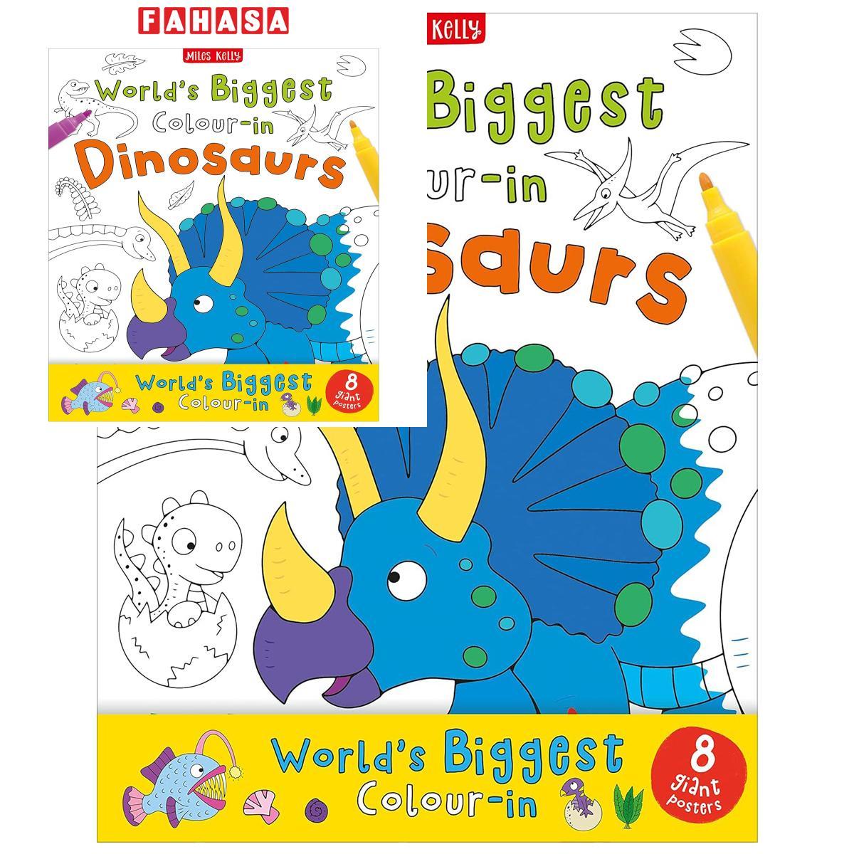 Sách ngoại văn: World's Biggest Colour-In (4 Packs)