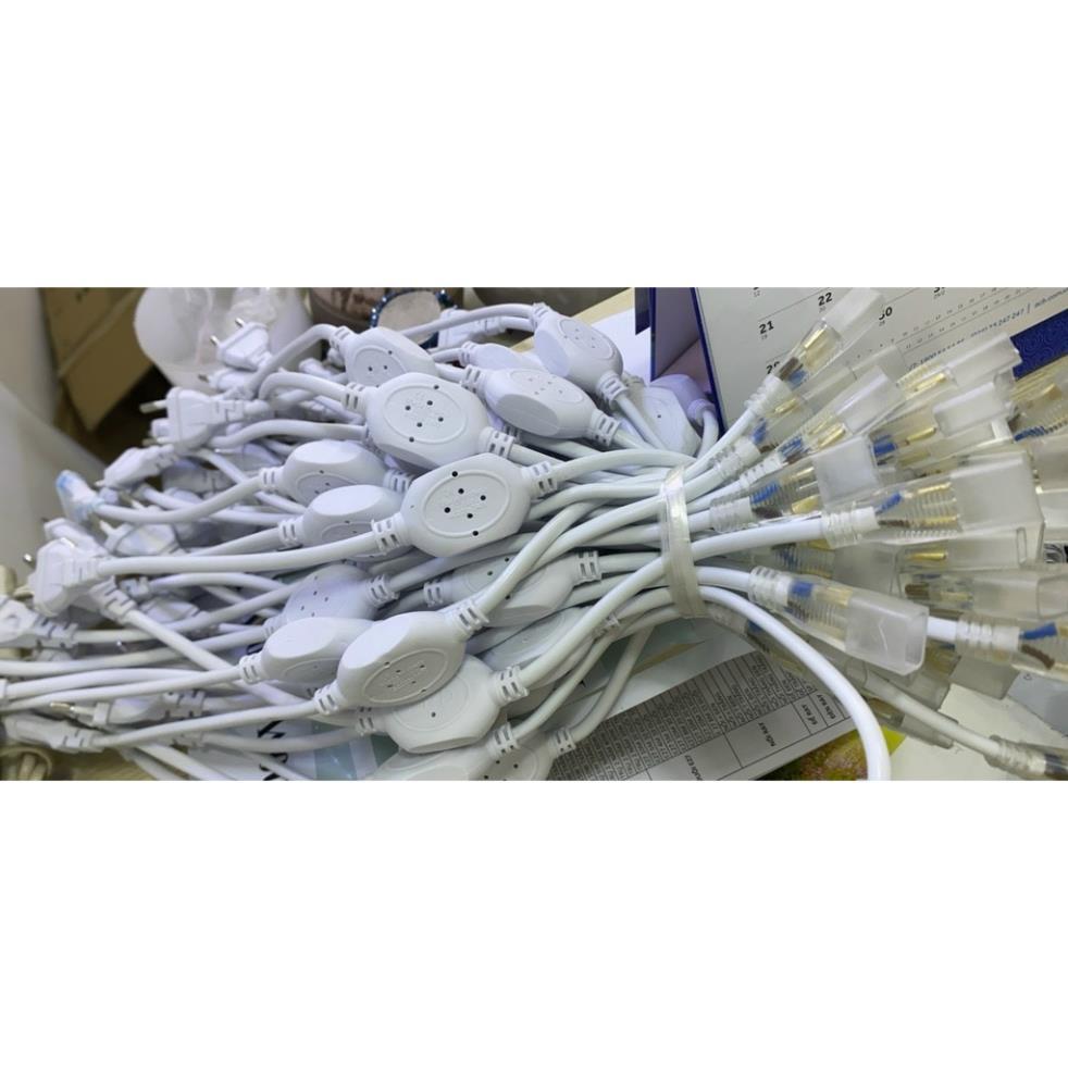 Dây nguồn led cuộn có gim 2835/5730/5050 - sử dụng cho led cuộn 220V ngoài trời
