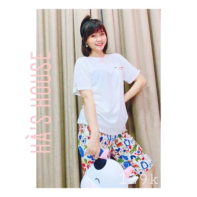 Set bộ ngố hoạ tiết dễ thương