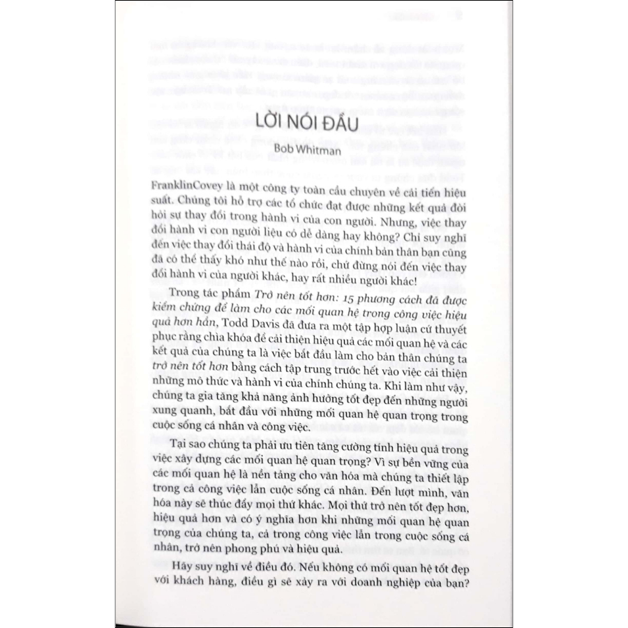 Sách PACE Books - Trở nên tốt hơn (Get Better) - Todd Davis