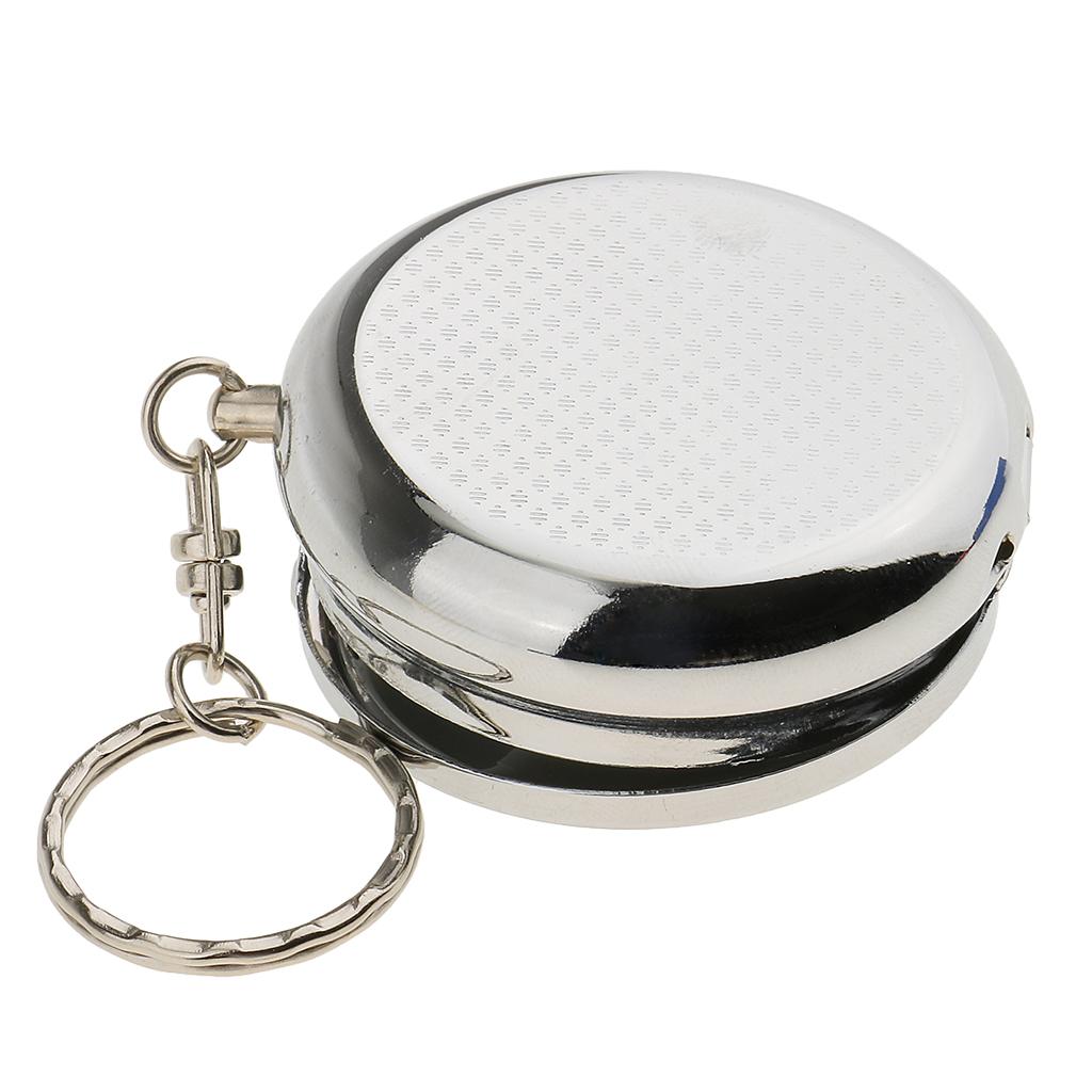 Travel Portable Vitamin Organizer Medicine Tablet Box Storage Case Keychain