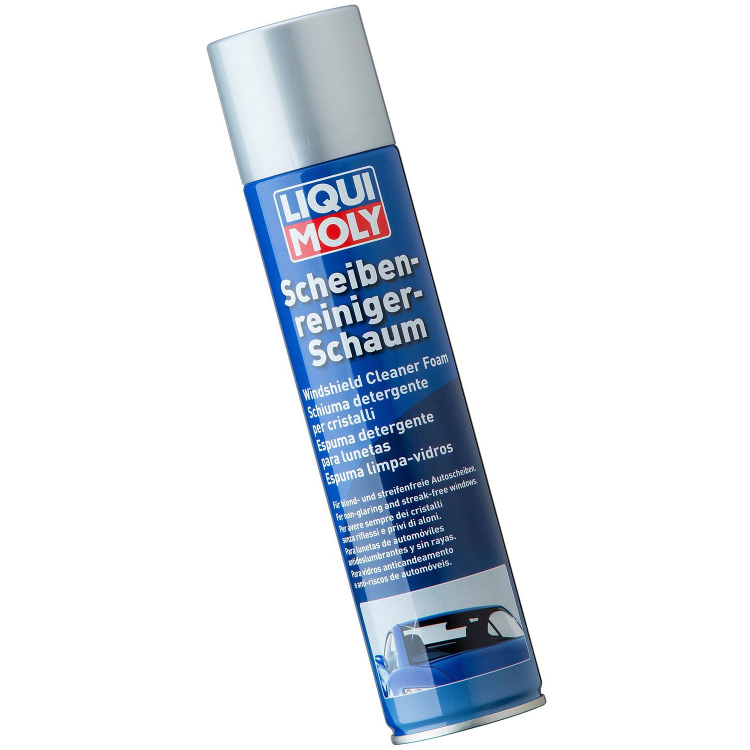 Chai xịt rửa kính dạng bọt chuyên dụng Liqui Moly 1512 -Tẩy rửa chất bẩn, Dầu mỡ, Dạng bọt xốp, không hư sơn, nhựa và cao su