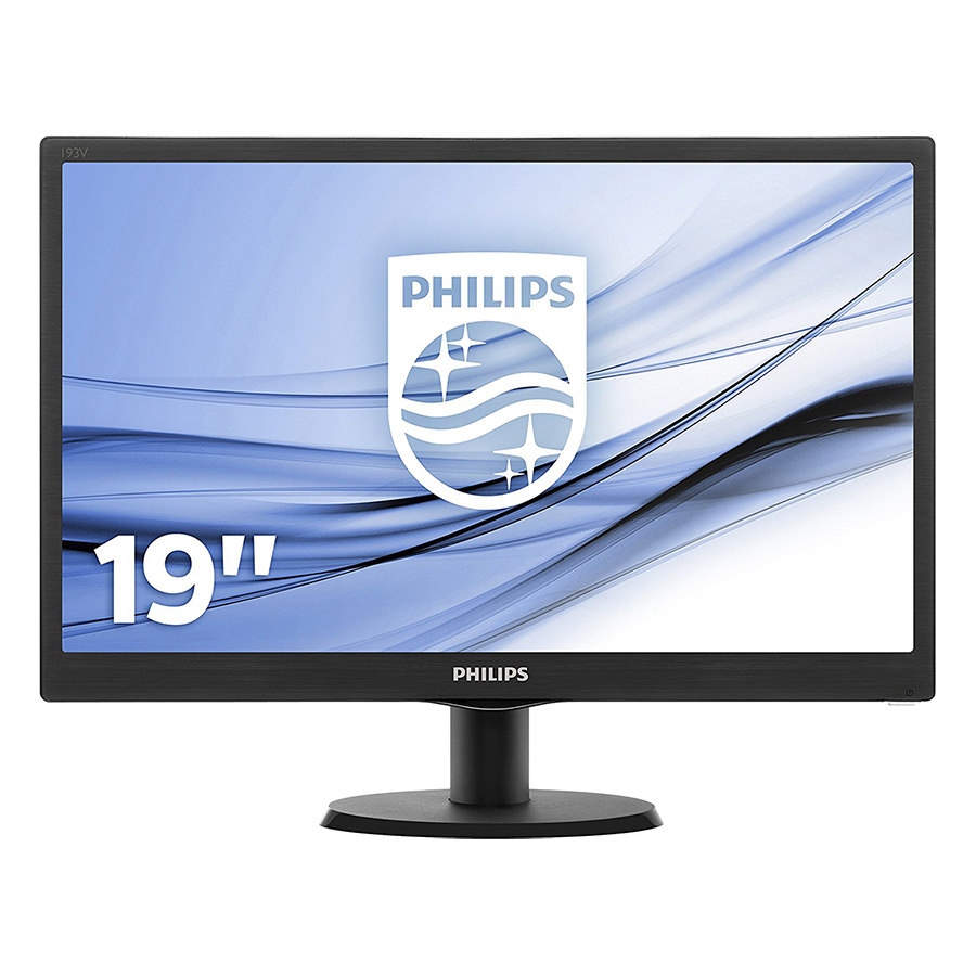 Màn Hình Máy Tính Philips 193V5LSB2 18.5 inch HD 5ms 60Hz TFT - Hàng Chính Hãng