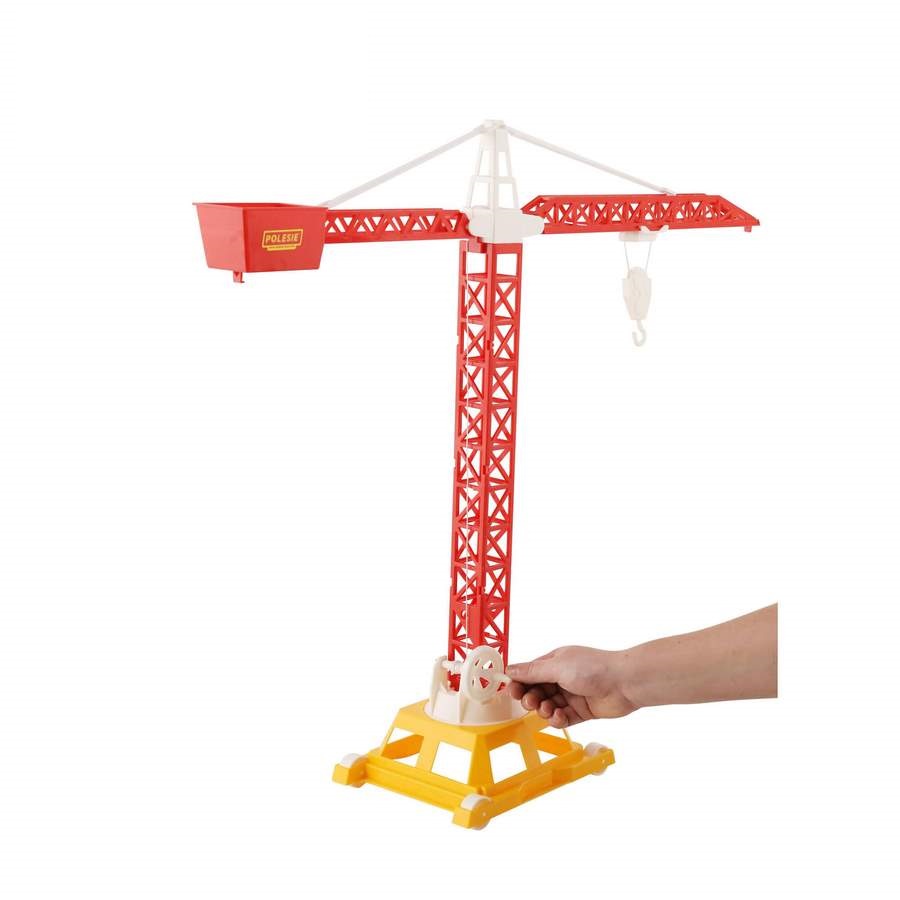 Cần cẩu tháp Số 2 (4 bánh) đồ chơi - Polesie Toys - Màu ngẫu nhiên