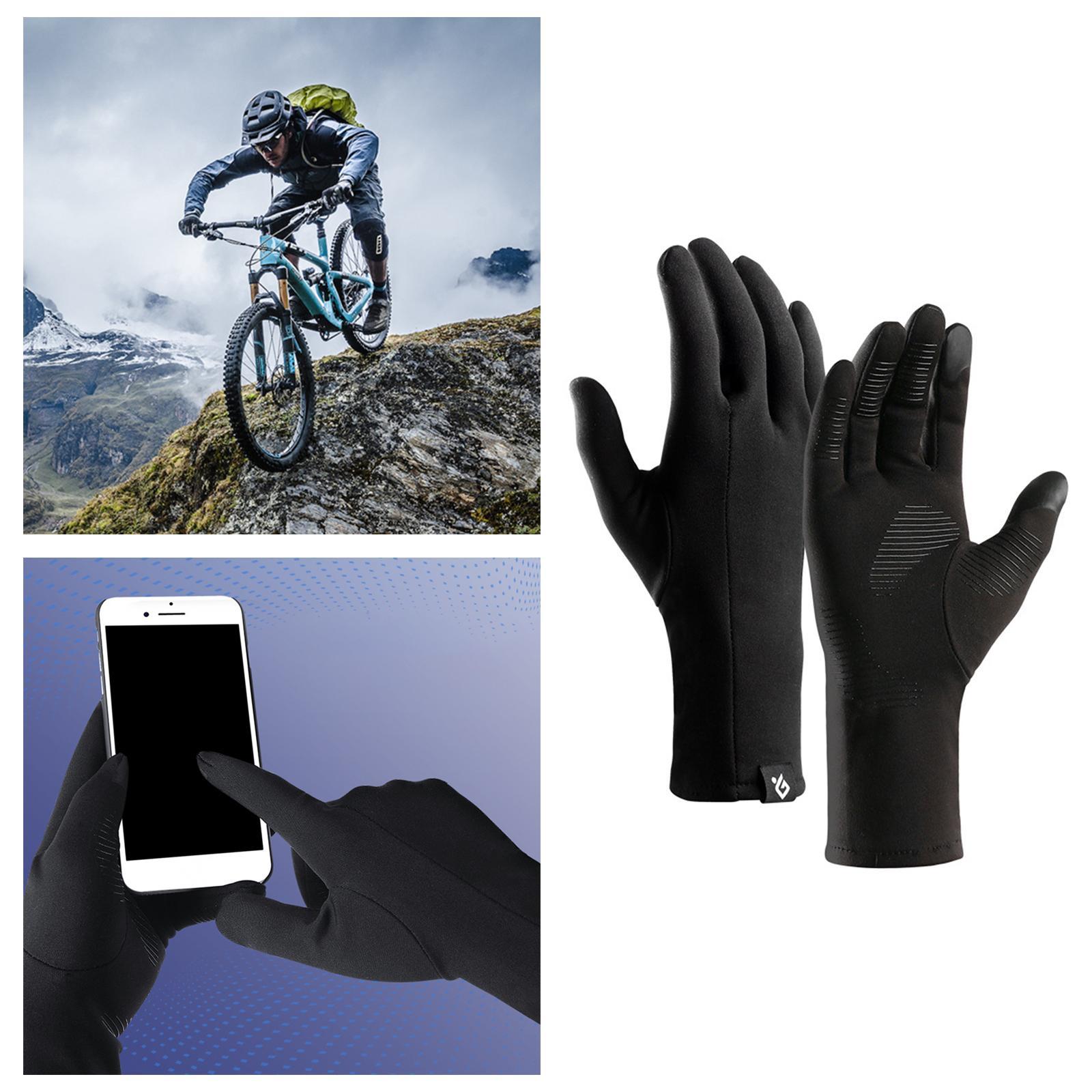 Windproof Mens Gloves Non-Slip Touchscreen Motorcycle Cycling Climbing