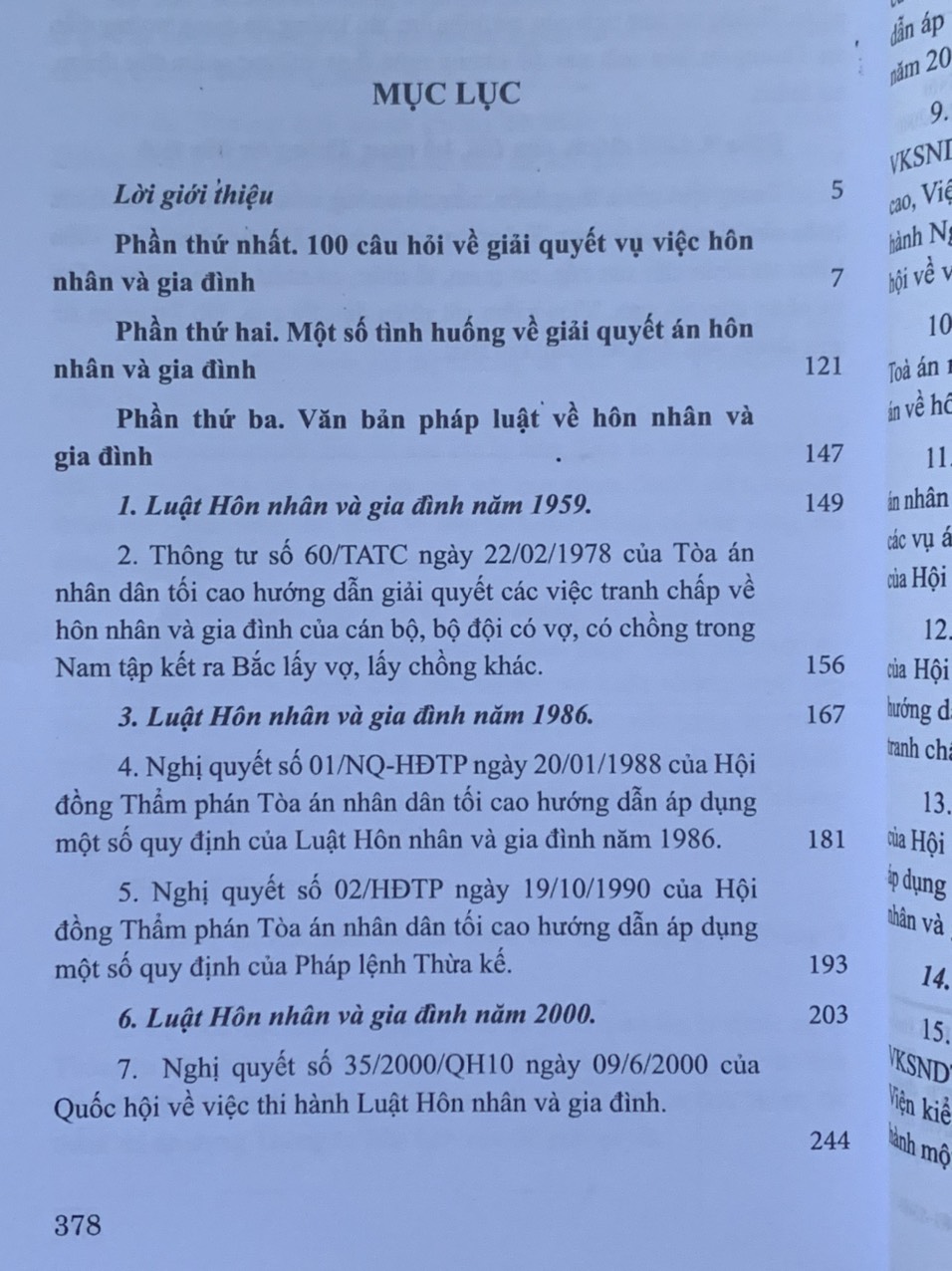 100 câu hỏi về giải quyết vụ việc hôn nhân và gia đình tại tòa án