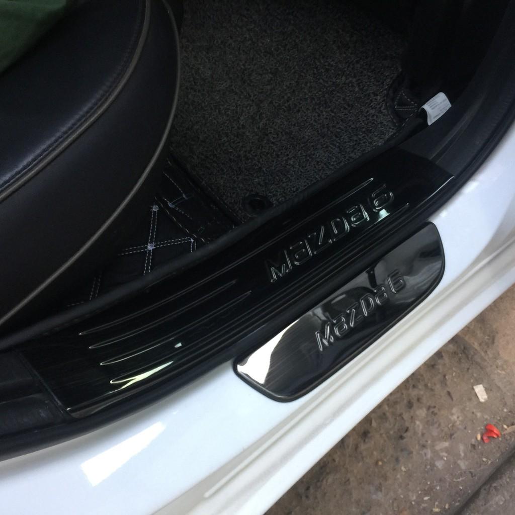 Bộ Ốp bậc cửa, Nẹp bước chân Mazda 6 – Mẫu Titan
