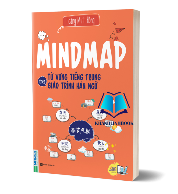 Sách - Mindmap Từ vựng tiếng Trung theo Giáo trình Hán Ngữ