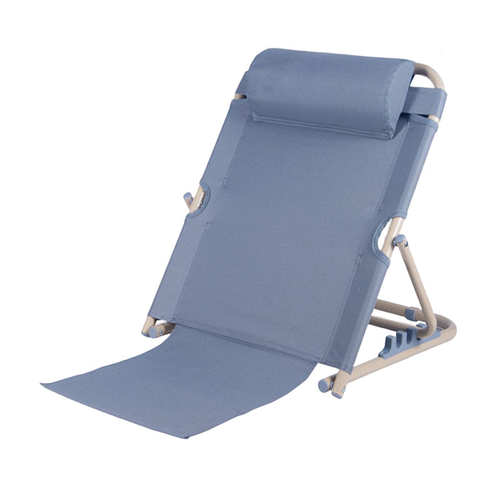 Lifting Bed Backrest Folding Bed Chair Adjustable with Head Cushion for Head