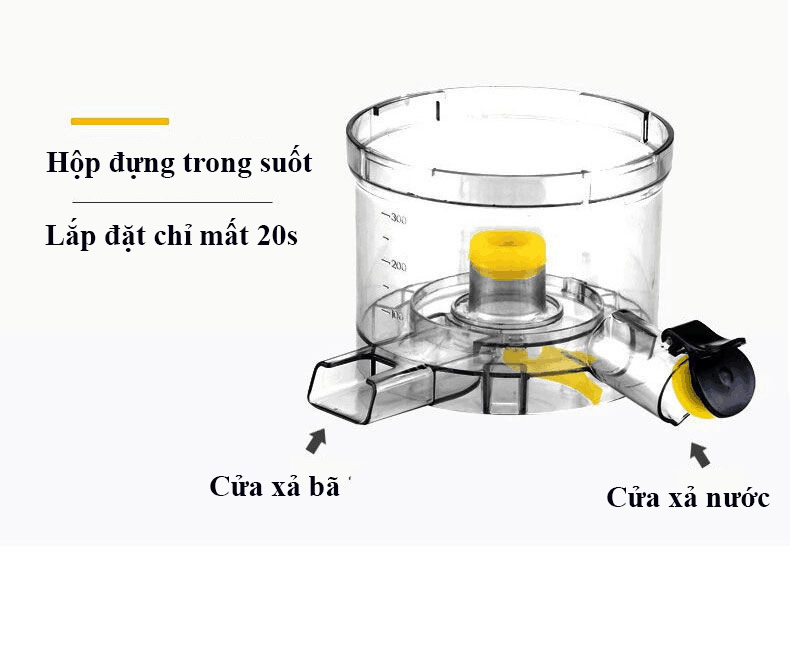 Máy ép chậm cỡ lớn RH-313 ép rau củ hoa quả 95% lượng nước giữ nguyên chất dinh dưỡng