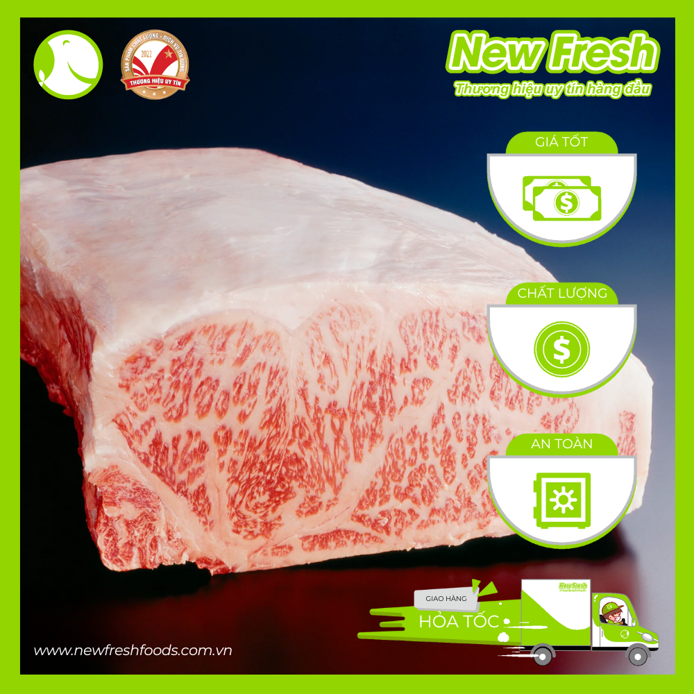 Thịt Thăn Ngoại Bò Wagyu Nhật Bản A4 Nguyên Khối 1Kg