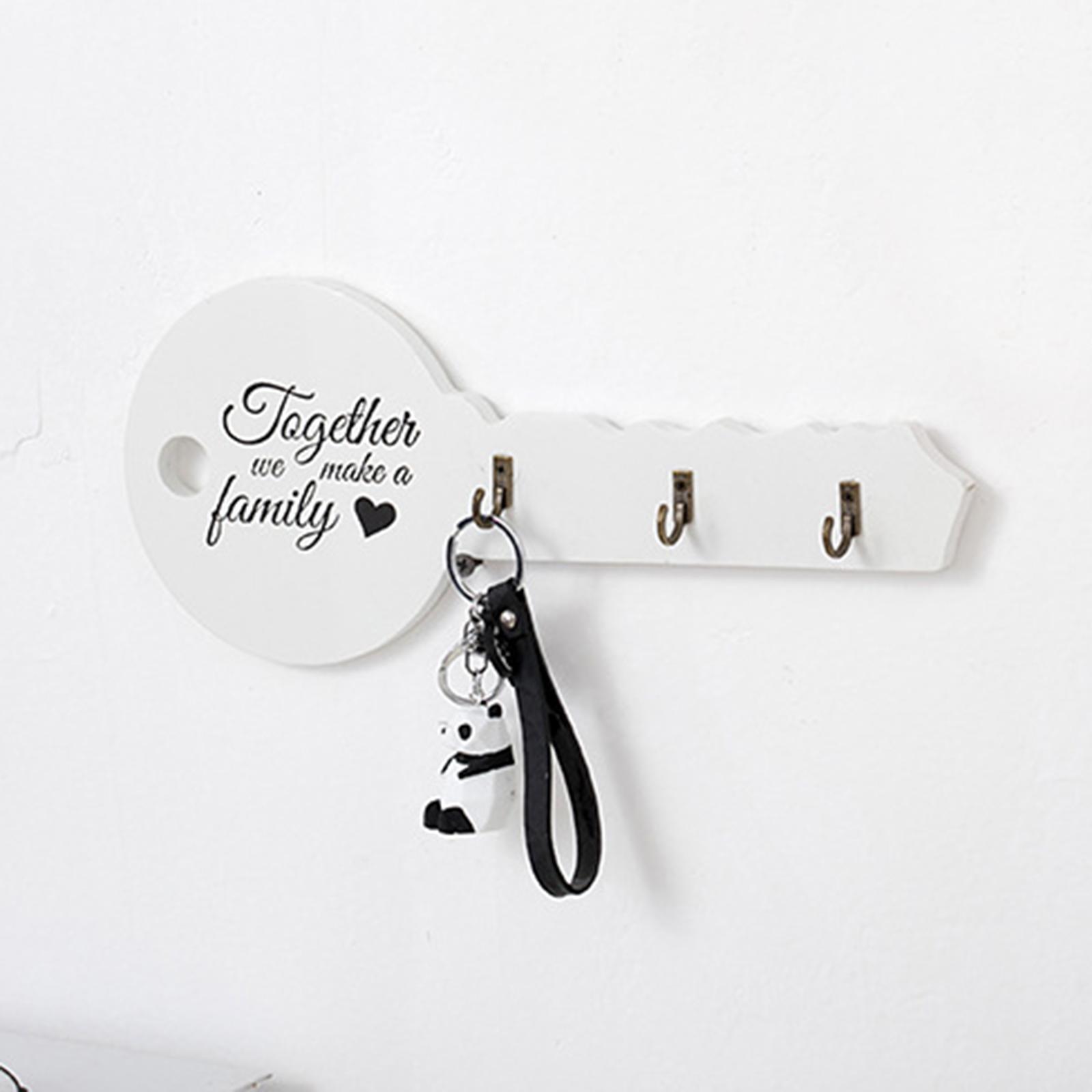 Wall Hook for Hanging Keys, Hats, Decorative Key Holder Storage Hanger Rack
