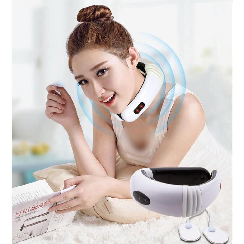 Máy massage cổ vai gáy giúp giảm đau mỏi vai gáy