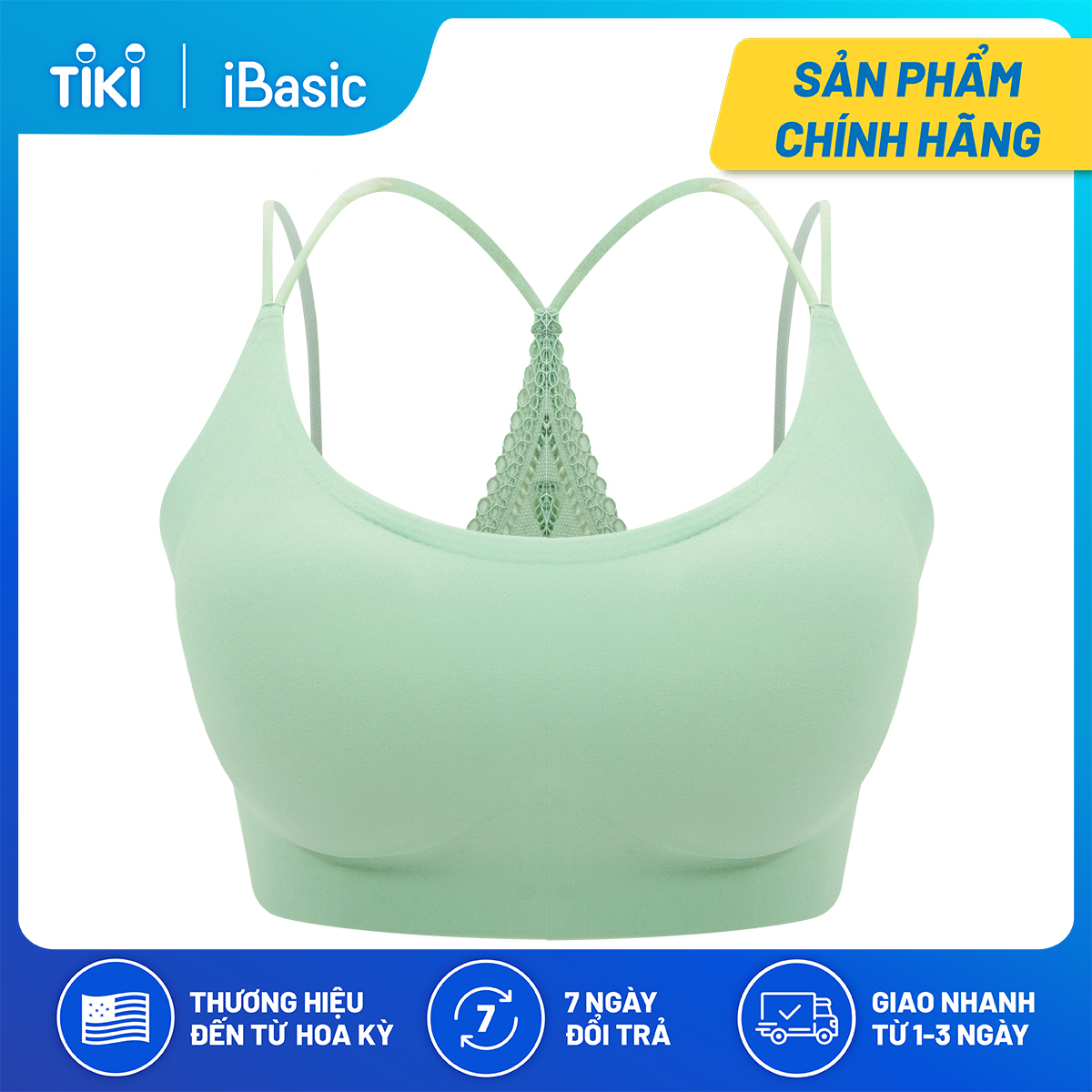 Hình ảnh Áo bralette không gọng mút mỏng iBasic BRAW153