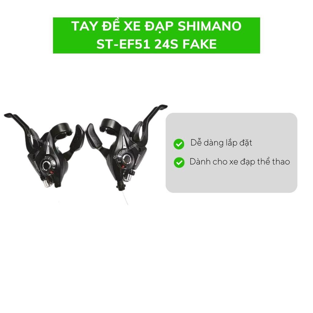 Tay đề xe đạp SHIMANO ST-EF51 24S Fake