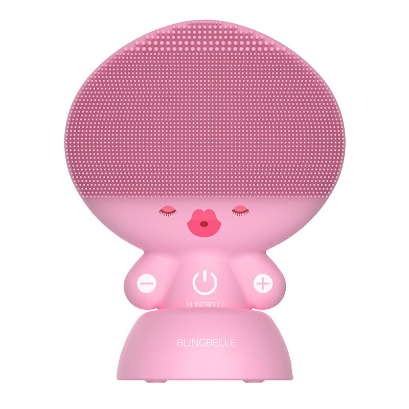 Máy rửa mặt và massage da mặt sóng siêu âm Blingbelle Doll BS026 - Hàng nhập khẩu