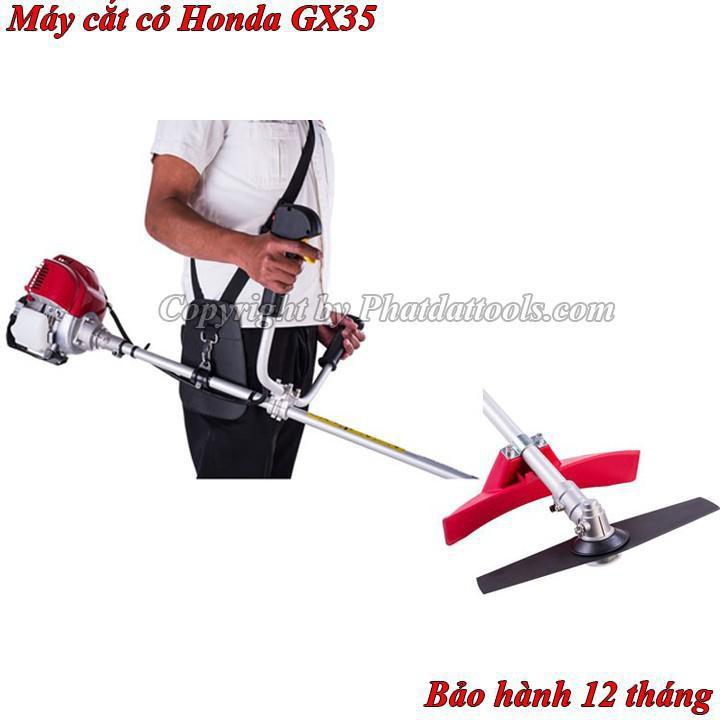 Máy cắt cỏ HonDa GX35-Động cơ 4 kỳ-Tiết kiệm nhiên liệu