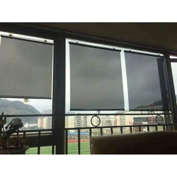 Rèm Che Nắng Cửa Kính Ô Tô Kéo Dài Rút Gọn, Tấm Chắn Nắng Cửa Kính, Rèm Che Nắng Thông Minh - Tiện Lợi