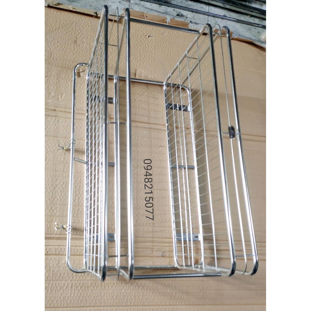 KỆ CHÉN TREO TƯỜNG 2 TẦNG INOX CAO CẤP ( ĐỦ SIZE)