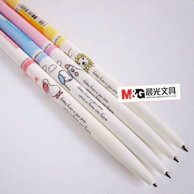 Bút chì kim bấm 0.5mm M&G FMP86105 có treo hình gấu
