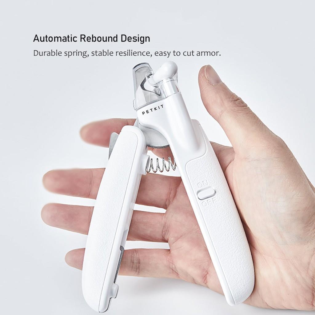 Dụng Cụ Cắt Móng PETKIT Với Đèn Led Chuyên Nghiệp Tiện Lợi Cho Chó Mèo