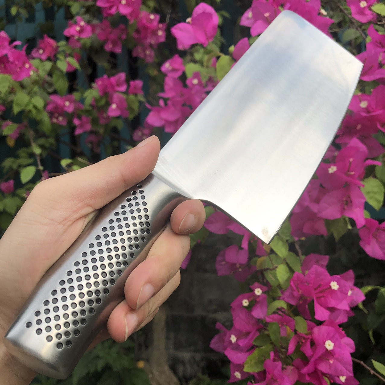 Dao chặt xương gà, vịt dài 30cm, dày 3.5 li, liền khối, sắc bén
