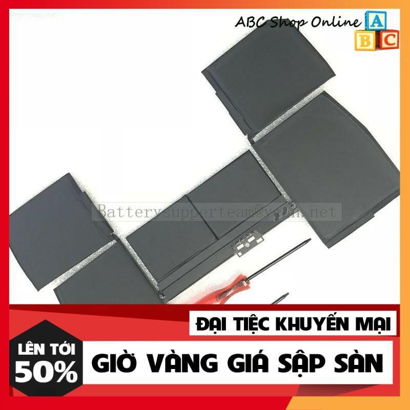 Pin Dùng Cho MacBook Pro 12'' Retina 12 inch 1527 1534 A1527 A1534, MF855, MF865, 1705 MK4M2 early 2015 - 6 CELL 7.55V 39.71Wh