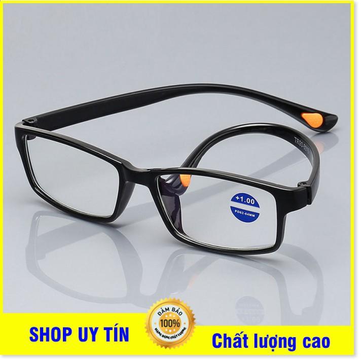 Kính lão thị siêu dẻo kính viễn thị mắt sẵn độ +1.00 đến +4.00 hàng cao cấp mắt chống tia UV Nhật bản dẻo chuẩn