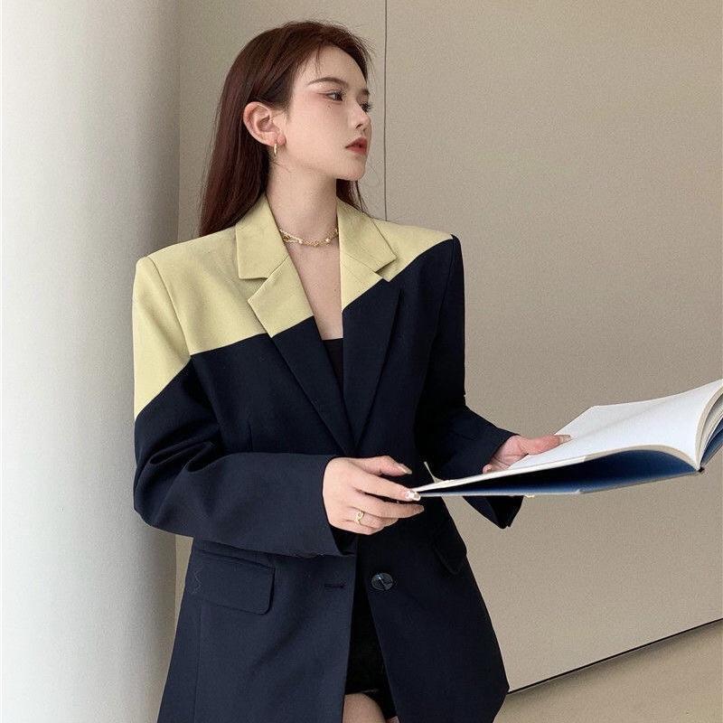 Áo Blazer nữ from xuông rộng phong cách hàn quốc mẫu mới mã ZELE514