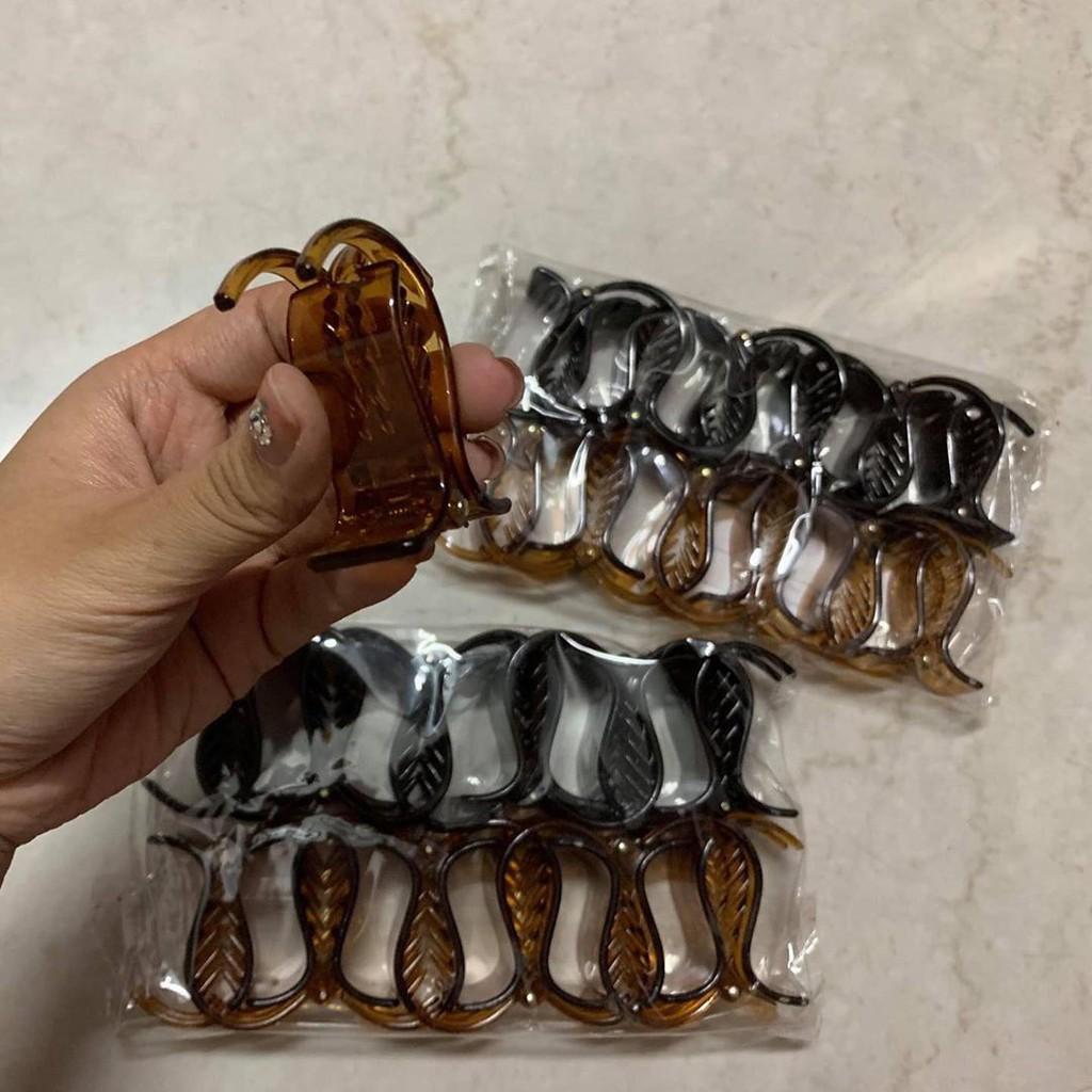SET 12 Kẹp Tóc Càng Cua 3 Răng
