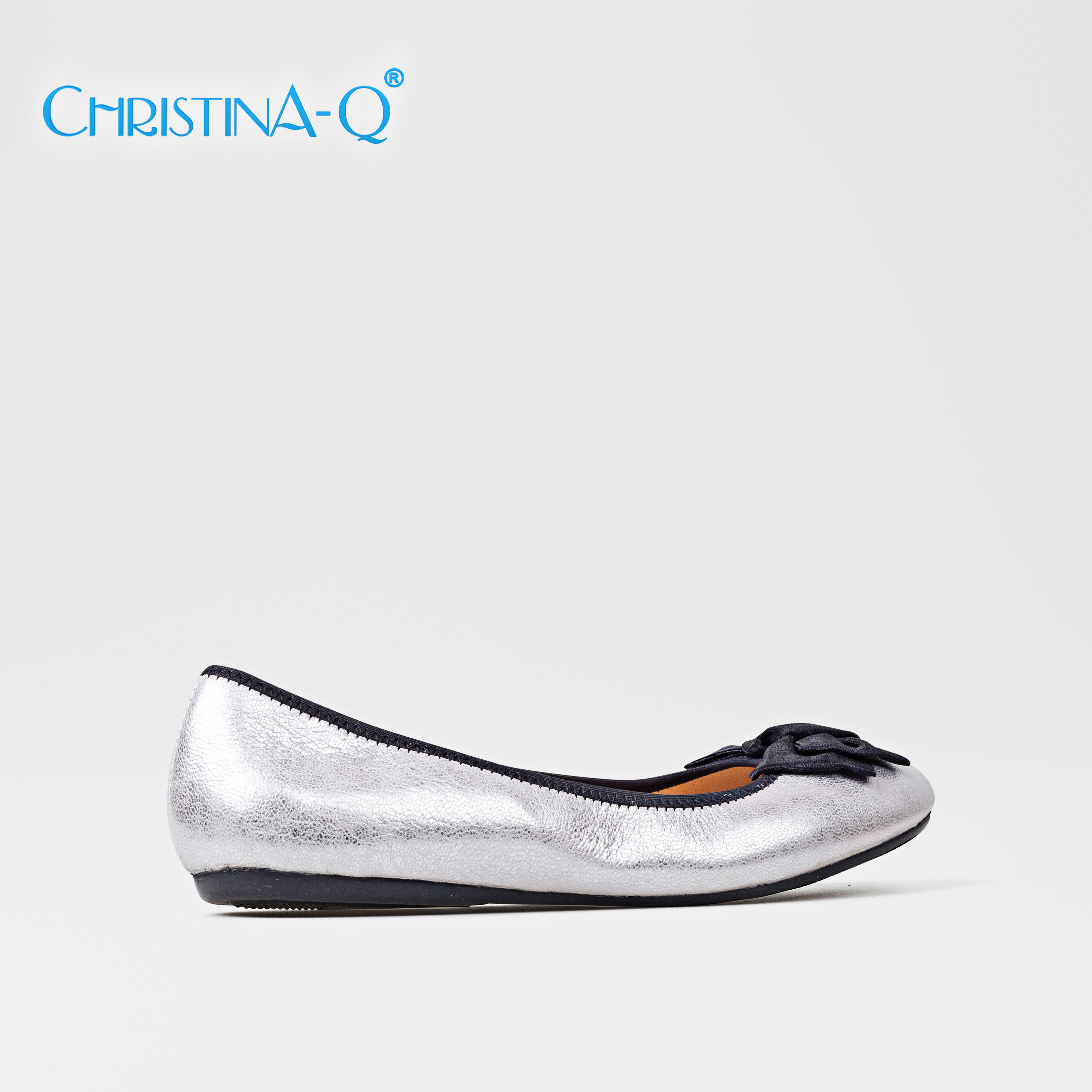 Giày búp bê mũi tròn ChristinA-Q GBB146
