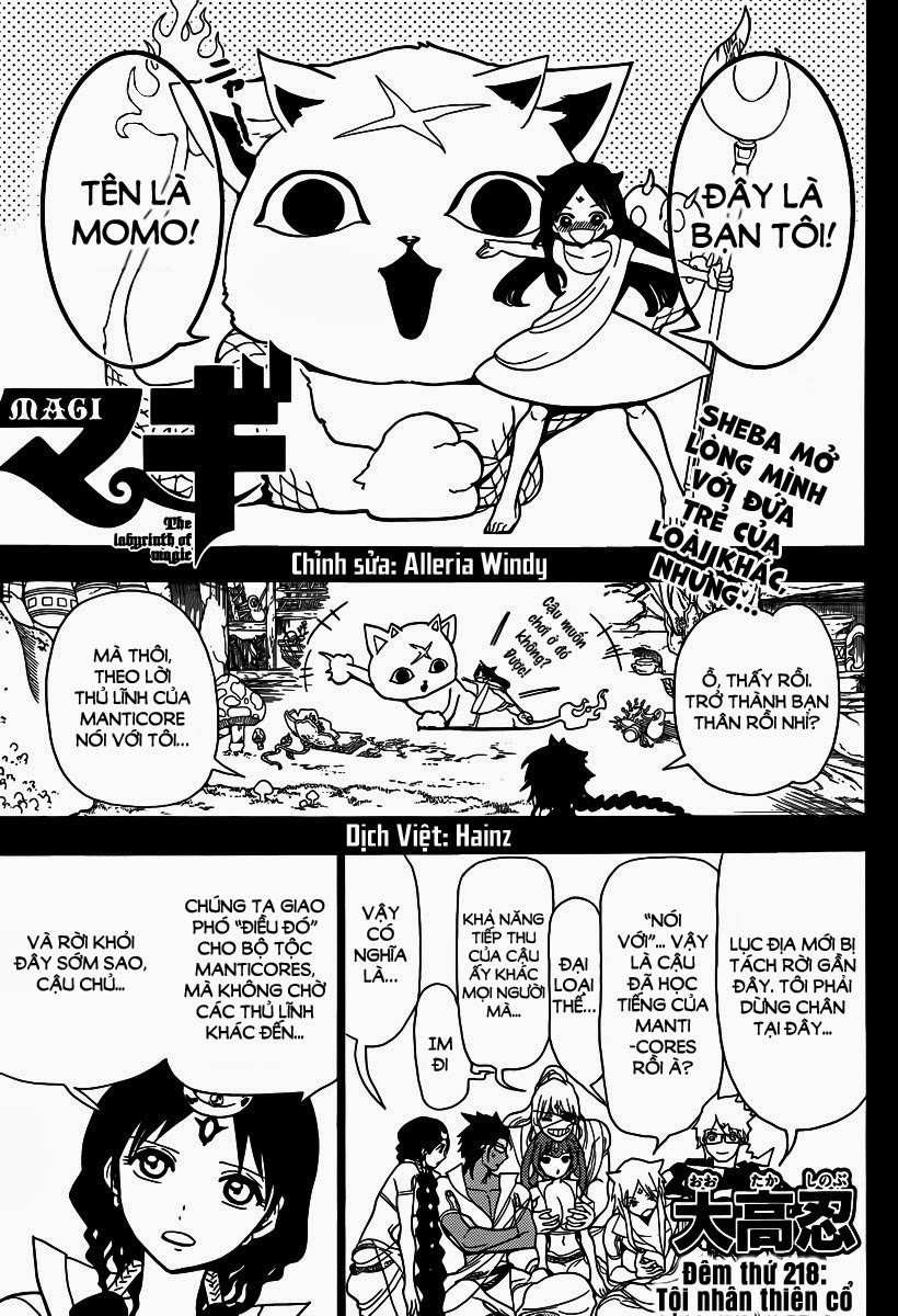 magi - the labyrinth of magic chapter 218 1