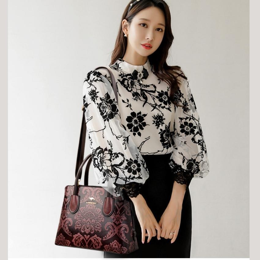 Túi xách nữ Hàn Quốc đẹp công sở thời trang cao cấp KAIDIFEINIROO KF24 (8623) Size 31.5cm