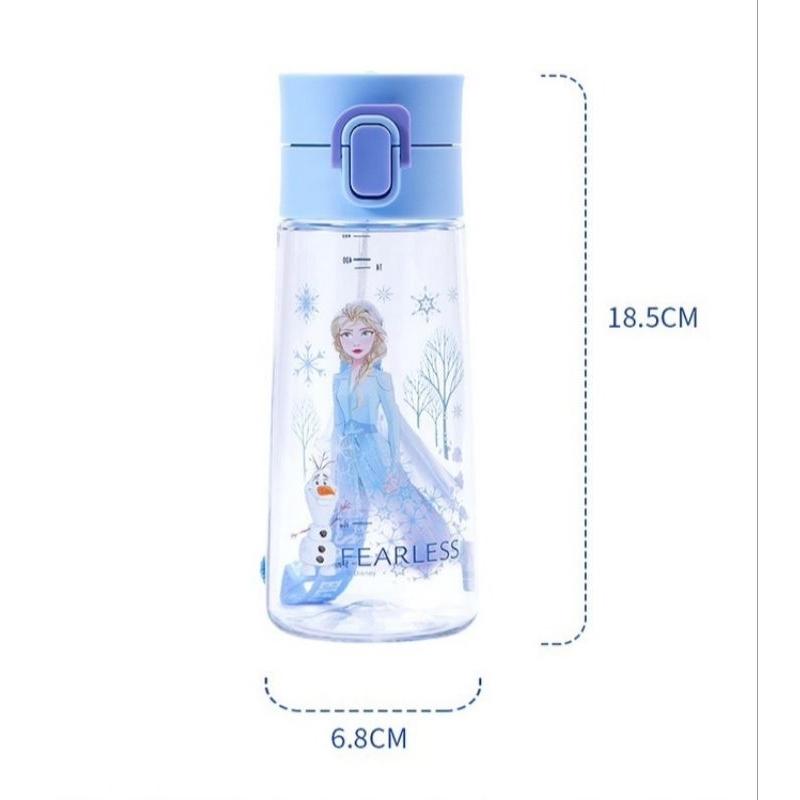 Bình nước xinh xắn hàng DlSNEY . Đầu uống trực tiếp , Hình hoạt hình đẹp