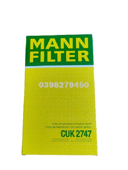 LỌC GIÓ ĐIỀU HÒA MANN FILTER CHO LAND ROVER , JAGUAR CUK2747