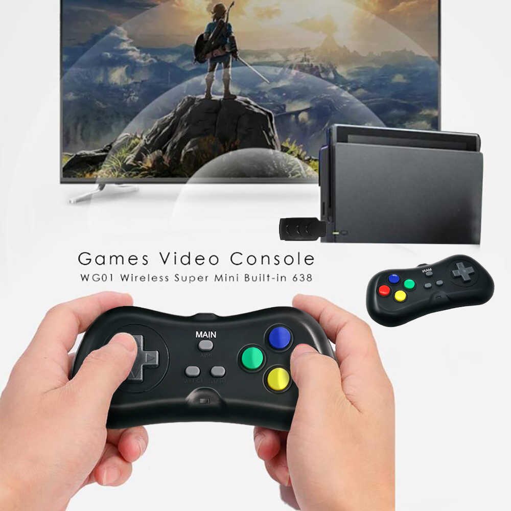 Máy chơi game điện tử 4 nút 638 tay cầm không dây (cổng kết nối HDMI)