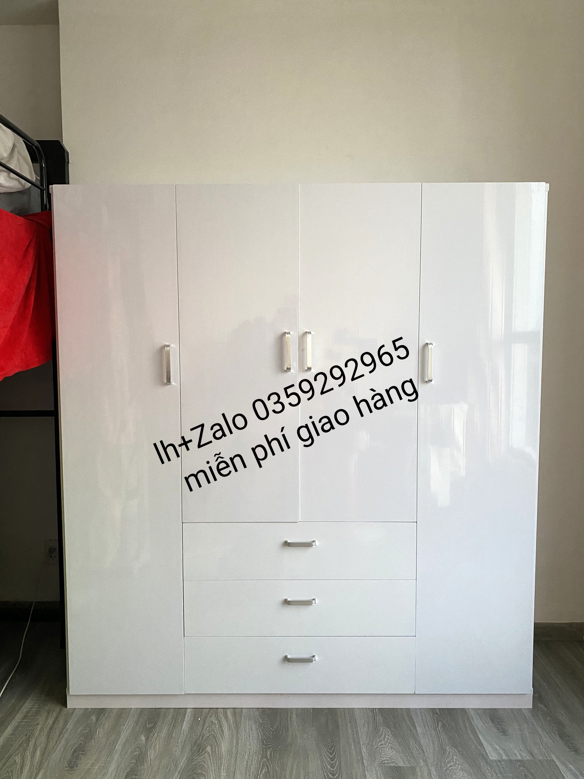 Tủ nhựa đài Loan 4 cánh