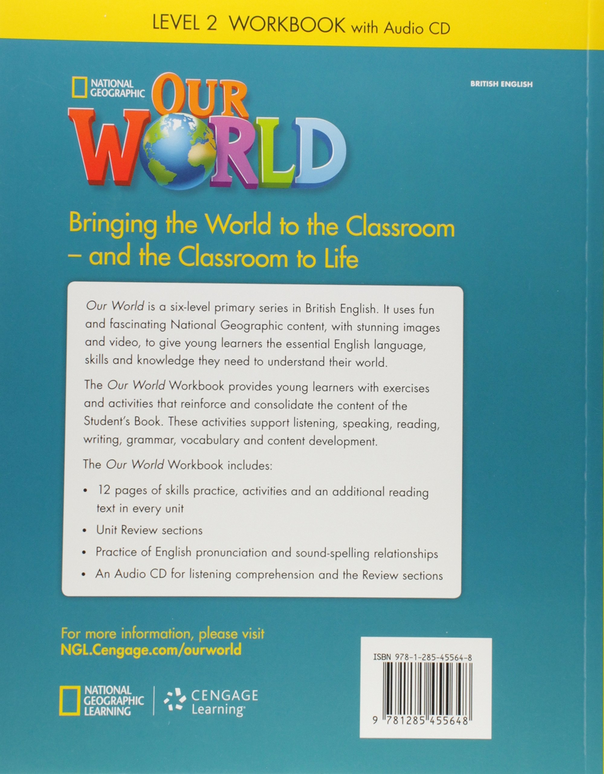 Our World 2: Workbook With Audio CD