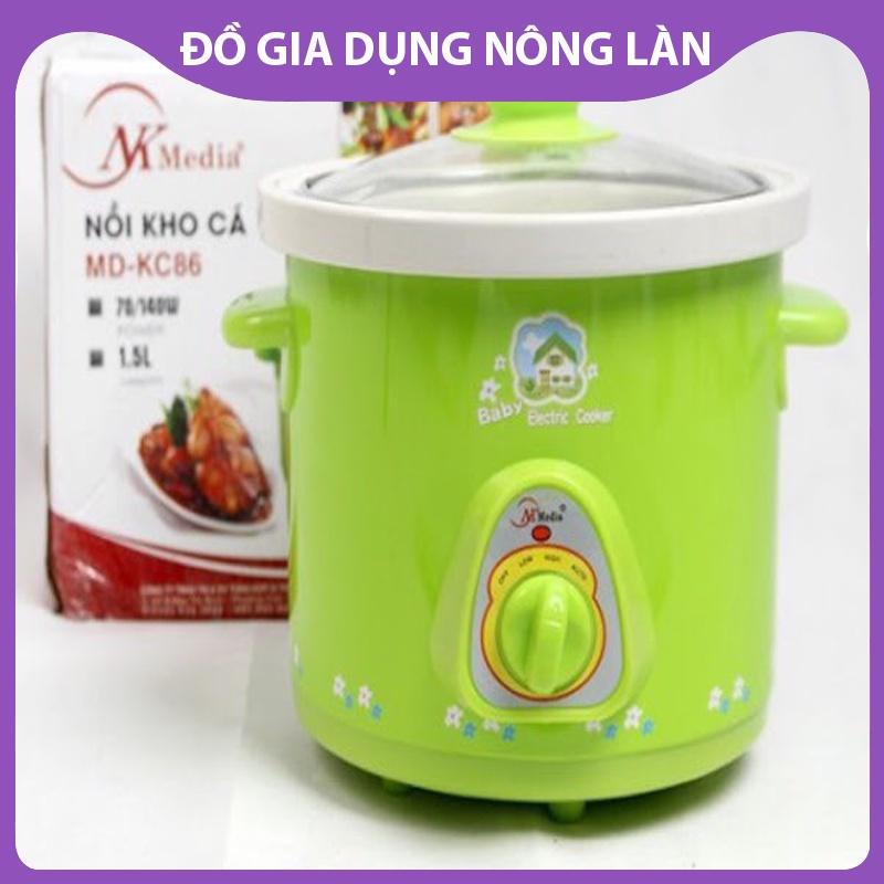 Nồi kho cá - nấu cháo chậm đa năng 1,5L NL Shop