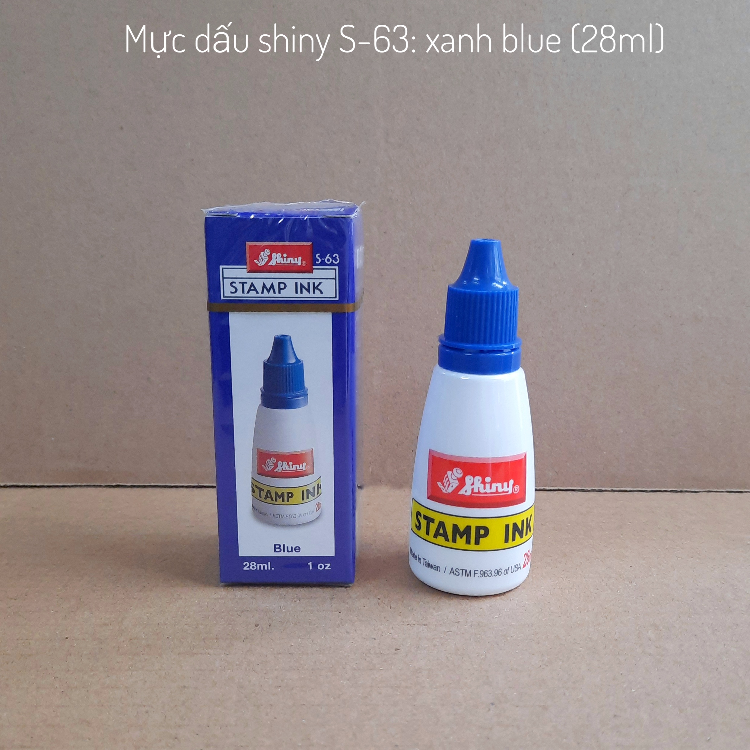 Mực dấu shiny lọ 28ml