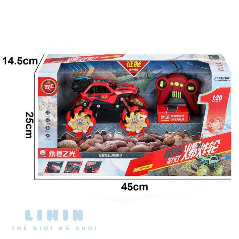 Ô tô điều khiển từ xa - điều khiển địa hình siệu nhạy - pin cực trâu sạc - đồ chơi điều khiển từ xa xoay tròn 360 độ