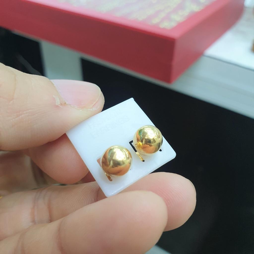 Bông Tai Kiểu Bi Khít-Dùng lâu dài tắm rửa thoải mái không phai