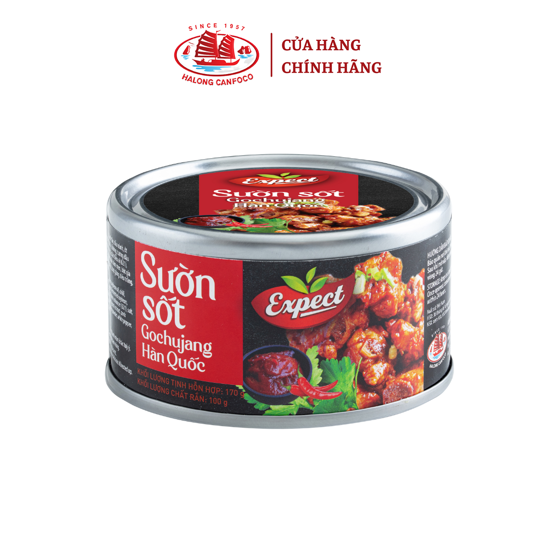 Sườn sốt Gochujang Hàn Quốc EXPECT 170g - Đồ Hộp Hạ Long