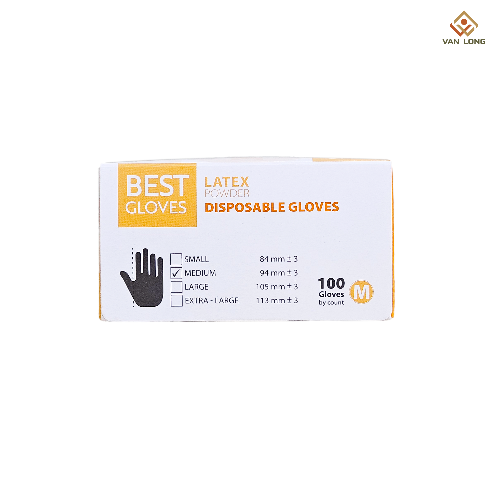 Găng tay y tế có bột Best Gloves (Găng tay thăm khám) hộp 100 chiếc